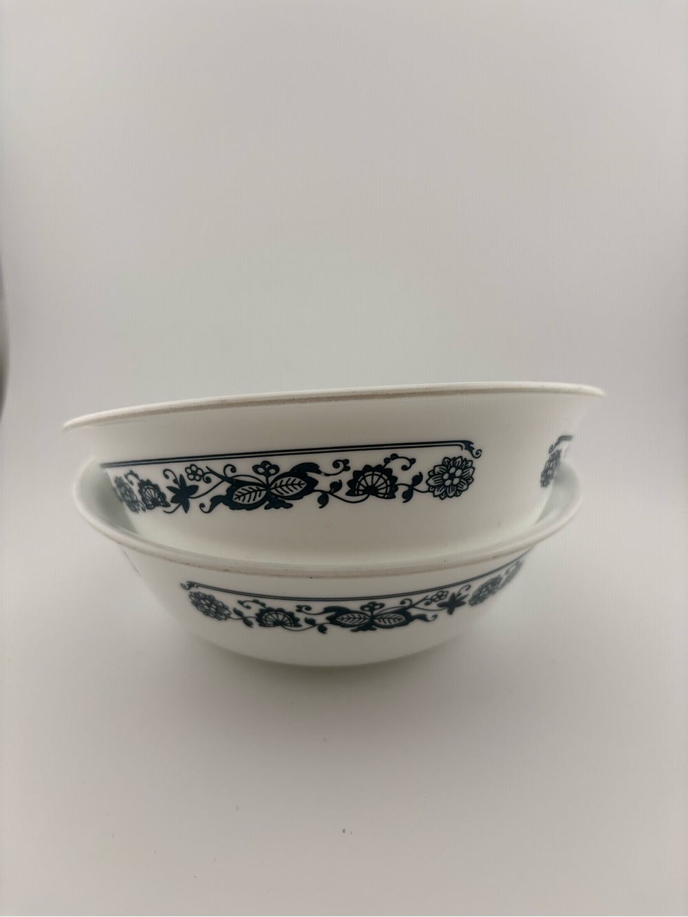 Corelle Old Town Blue/Blue Onion Cereal Bowls 6.5” - Set of 2